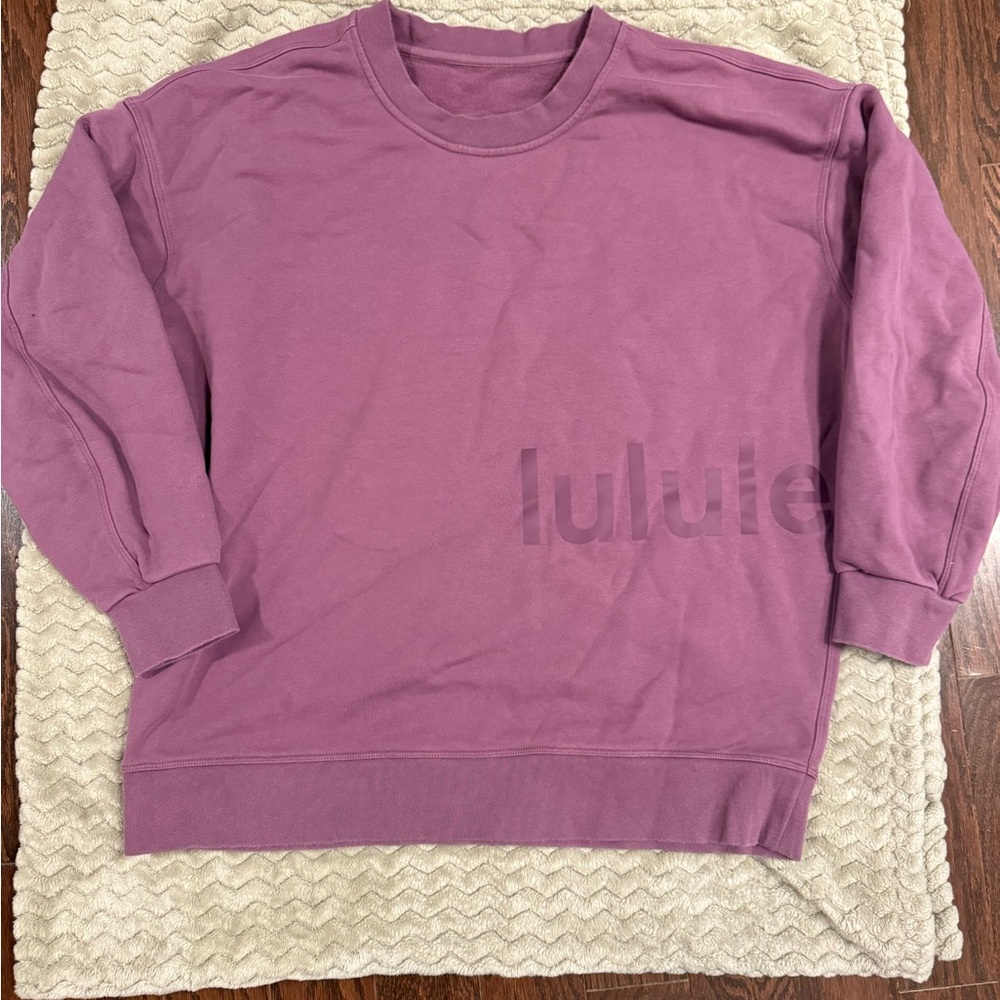 lululemon athletica Women's Purple Sweater